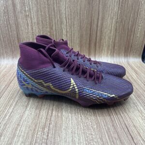 Nike Zoom Mercurial Superfly 9 Academy FG MG x Kylian Mbappe DK Beetroot Men 8.5